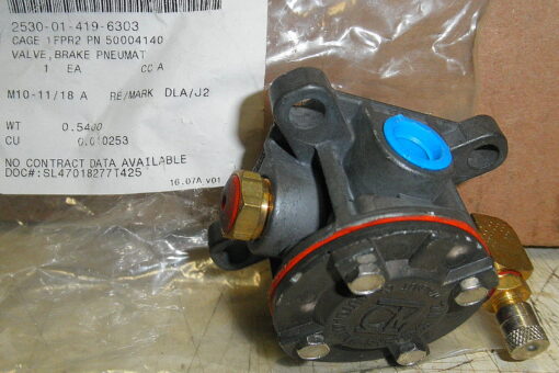 New 2530-01-419-6303 CTIS Wheel Valve AM General M35A3 RCSK17631 12448915 L1C6