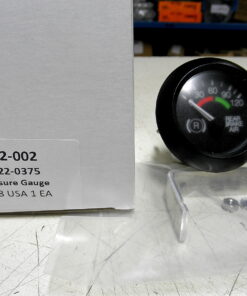 12423152-002, FMTV A1 Rear Brake Air Gauge, 6685-01-522-0375, TACOM 19207-12423152-002, 12423152, ***WARNING*** Check the gauge connector in your truck before ordering to insure you are ordering the correct part. These are not interchangeable between A0 and A1 trucks. PERIOD. ELECTRICAL PART-NOT RETURNABLE  R1A5