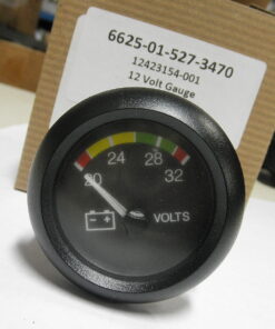 Voltmeter DC Volt Gauge 6625-01-527-3470 FMTV A1 ***READ*** ***WARNING*** Check the gauge connector in your truck before ordering to insure you are ordering the correct part. These are not interchangeable between A0 and A1 trucks. PERIOD. ELECTRICAL PART-NOT RETURNABLE R1A4