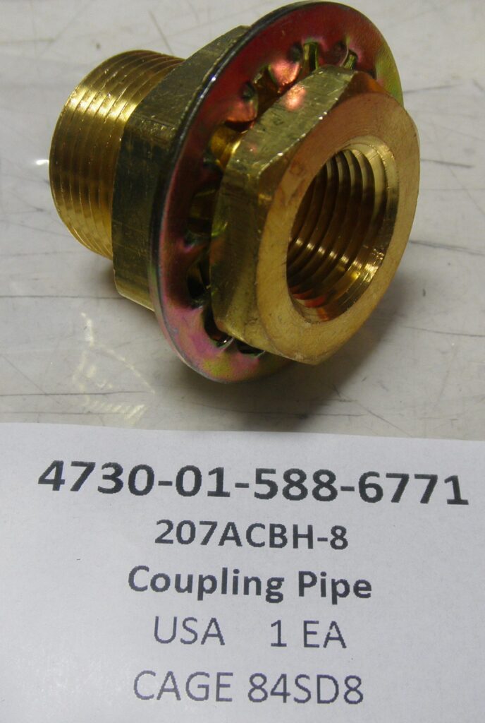 4730-01-588-6771 Coupling; Pipe U.S. Army 12417661-003 TACOM 12417661 ...