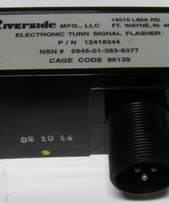 5945-01-383-8377 Flasher, Solid State, 12VDC, 12418344