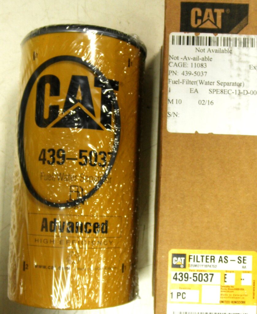 4930-01-650-3455 Genuine Cat Filter Separator 439-5037 OEM Caterpillar ...