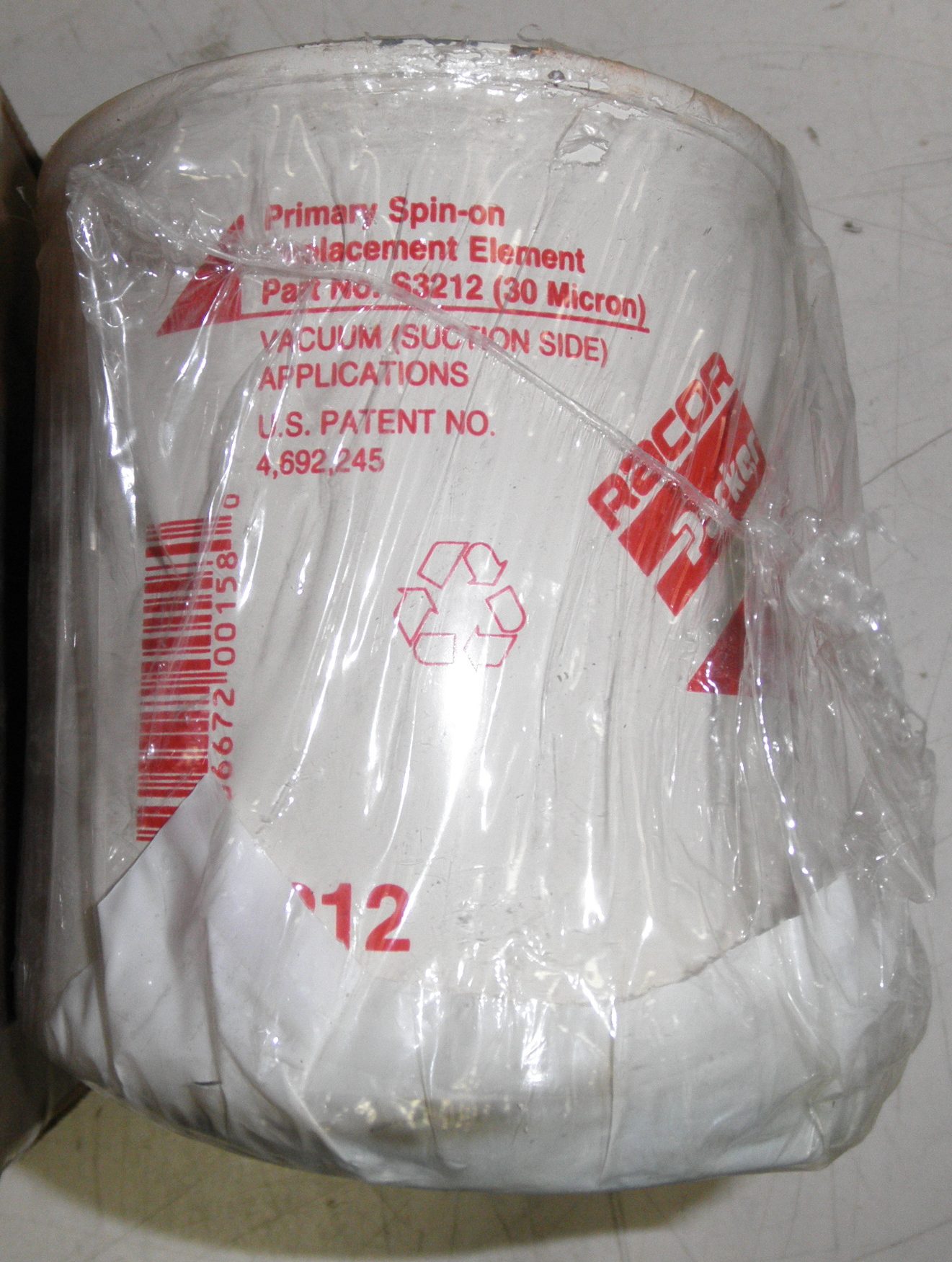S3212 Racor Fuel Filter Water Separator 2910-01-360-6367 - Image 2