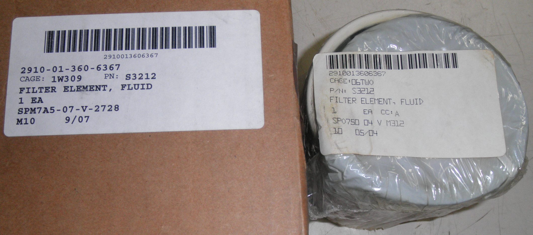 S3212 Racor Fuel Filter Water Separator 2910-01-360-6367