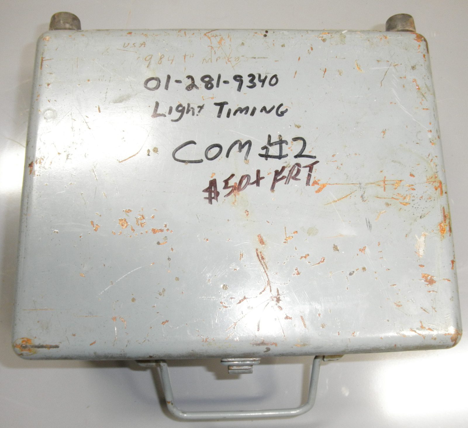 Vintage Sun X49 Timing Light 12v 24v Military 4910-01-281-9340 MIL-L-13009 - Image 5