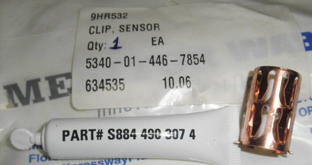 5340-01-446-7854 9HR532 R955459 Sensor Clip Kit ⋆ DP Equipment LLC
