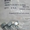 4730-01-170-2378 921088 20462 Qty. 3 Drain Plug With O-Ring Stryker LAV Annual PCMS Kit WRD18