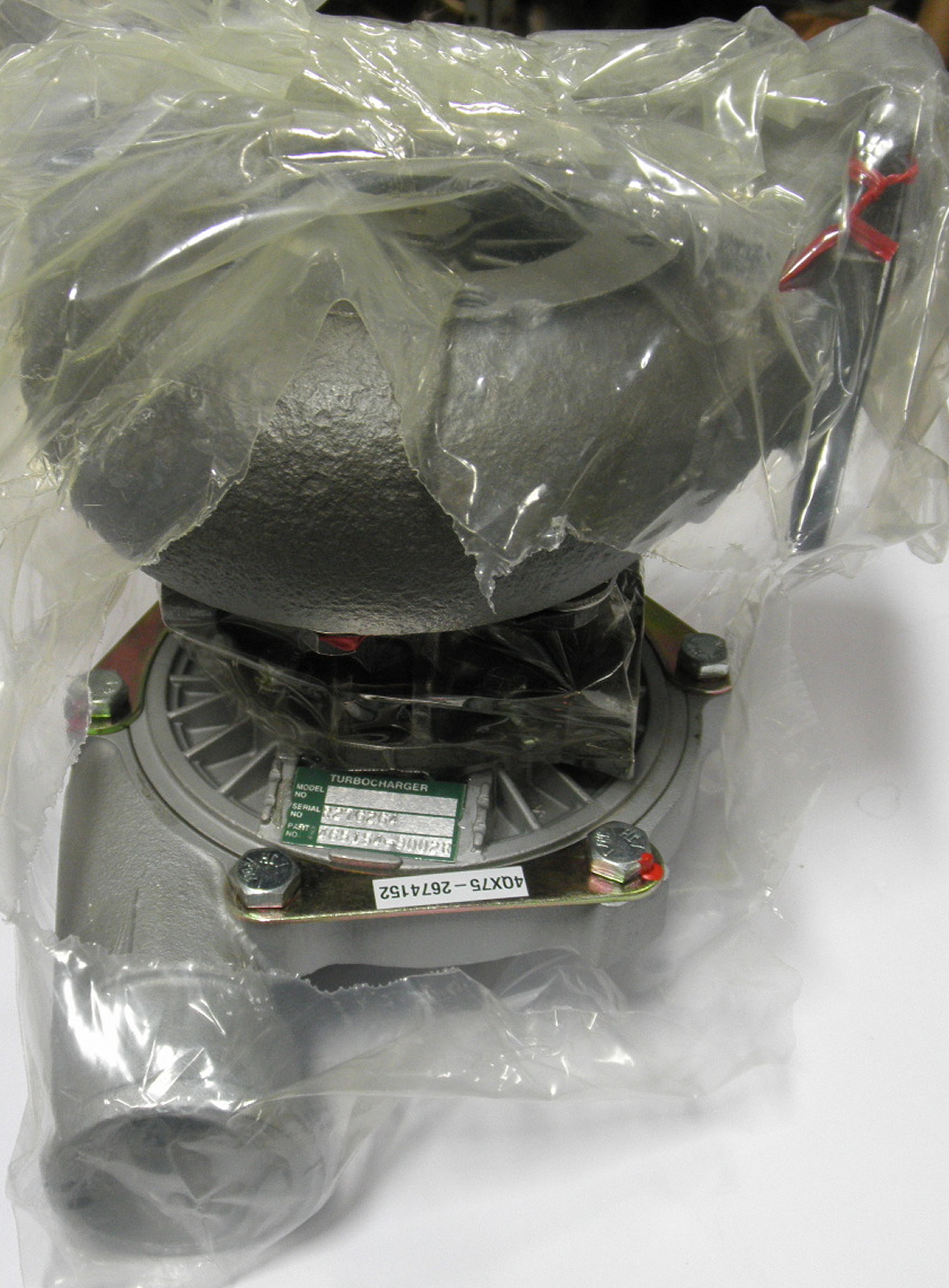 2674152 2950-01-286-5889 465154-9002R 2950-01-354-4657 28730774 M31 MCEAGS Garrett Turbocharger, Reman 1WH4C