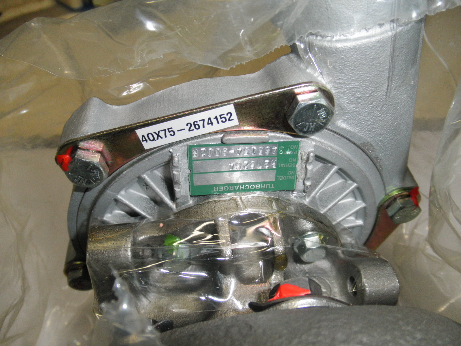 2674152 2950-01-286-5889 465154-9002R Garrett Turbocharger, Reman - Image 5