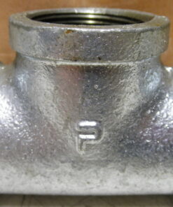 Parker 1-1/4" NPT Galvanized Tee ASME B16.3 4730-00-257-2122 Grinnell 1105-1-1/4 20-20-20 NPT Tee Essex A50 C4D4