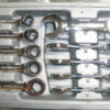 GearWrench EHT9520 12 Piece 12 Point Ratcheting Combination Metric Wrench Set ***READ*** Wrenches have a few light scratches. No sign of misuse or damage. They all work perfectly. Sizes 10mm-19mm. R2B6