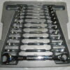 GearWrench 9412 12 Piece 12 Point Ratcheting Combination Metric Wrench Set ***READ*** Wrenches have a few light scratches. No sign of misuse or damage. They all work perfectly. Sizes 8mm-19mm. L4A4