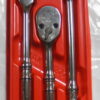 3 Pc Snap-on 1/4" Drive Ratchet Set T936 TF936 TL936 Used; No signs of misuse or damage. Cleaned and tested here. All work properly. Includes 36-Tooth 4.5" straight 6.5" straight and 6" Flex Head Ratchets. 5120-01-355-1859 5120-01-355-1860 5120-01-355-0766 C3D4-1