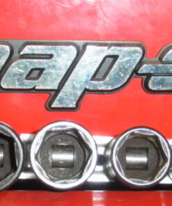 212IMFYA Snap-on 12pc 6 Pt SAE Flank Drive® Shallow Impact Socket Set 3/8