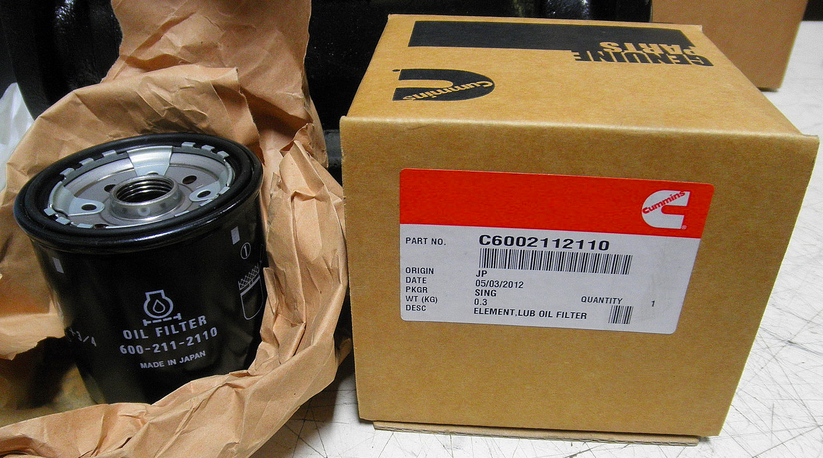 600-211-2110 C6002112110 Cummins Filter 2940-01-509-8381 ⋆ DP