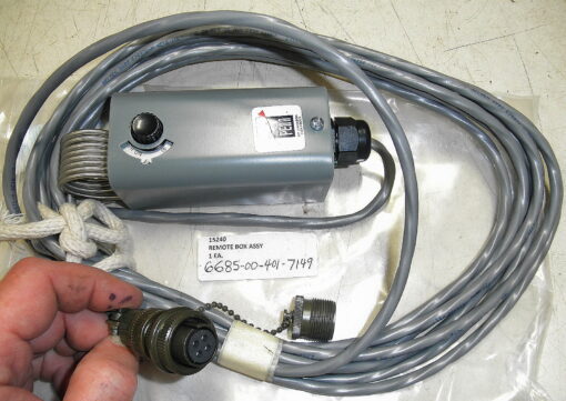 Penn Johnson Controls A19BAB-3 15240 Honeywell T6054A 1005 6685-00-401-7149 Mechanical Remote Thermostat Control, Temperature, Indicating with Harness. R3C3 + Unassigned