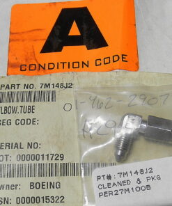 4730-01-462-2907 7M148J2 Elbow, Flared Tube to Swivel Nut L2B7A