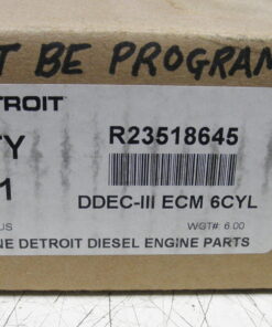 R23518645 Detroit Diesel DDEC III ECU, Remanufactured ***READ*** This is a remanufactured unit in factory box; REQUIRES PROGRAMMING. No core charge.  R5A2