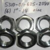 Qty. 6 1"-14 UNF Thin Hex Nut 5310-01-625-2084 AEN05FA00562WA9DG1 C7D11