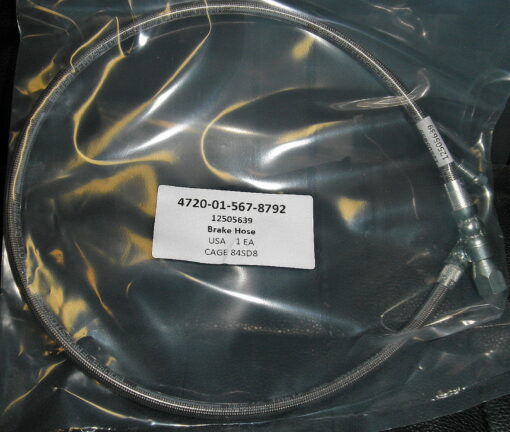4720-01-567-8792 12505639 Brake Hose Assembly, Nonmetallic FMTV R1C14