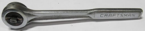 5120-00-230-6385 Craftsman 1/2" Drive Thumb Wheel Quick Release Ratchet -V-44978 Forged in USA ***READ*** Used; very light engravings; light scratches. Quick release, thumb wheel and regular ratchet features working perfectly. Forged in the USA. GTBD16