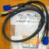 USBVGA4N1A6 StarTech 6 ft 4-in-1 USB VGA KVM Switch Cable with Audio and Microphone C4D1