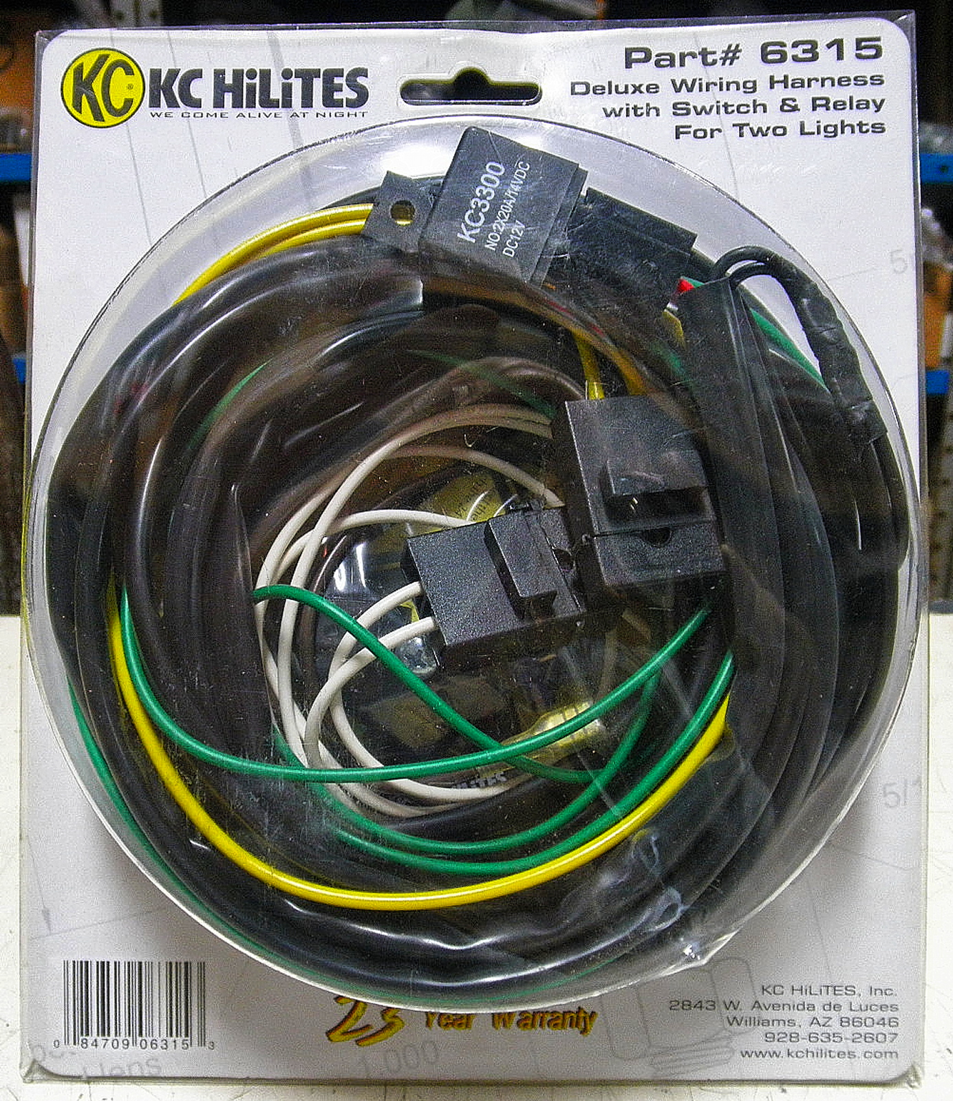 KC HiLites KC Wire Harness: 40 amp Relay & Switch (KC6315) main image 0