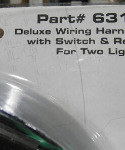 KC HiLiTES 6315 Deluxe Wiring Harness with Switch and Relay for 2 Lights 084709063153 L1B2