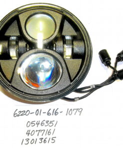 6220-01-616-1079 J.W. Speaker 0546351 Oshkosh 4077161 Tacom 13013615 6220-01-502-2419 7″ LED Military Headlight  ***READ*** New, Open box. Tested here, all functions working properly. HEMTT HMMWV R2B7