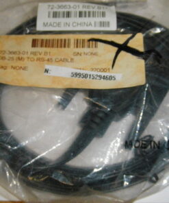 5995-01-529-4605 72-3663-01 DB-25 (M) TO RS-45 Cable GTBD7