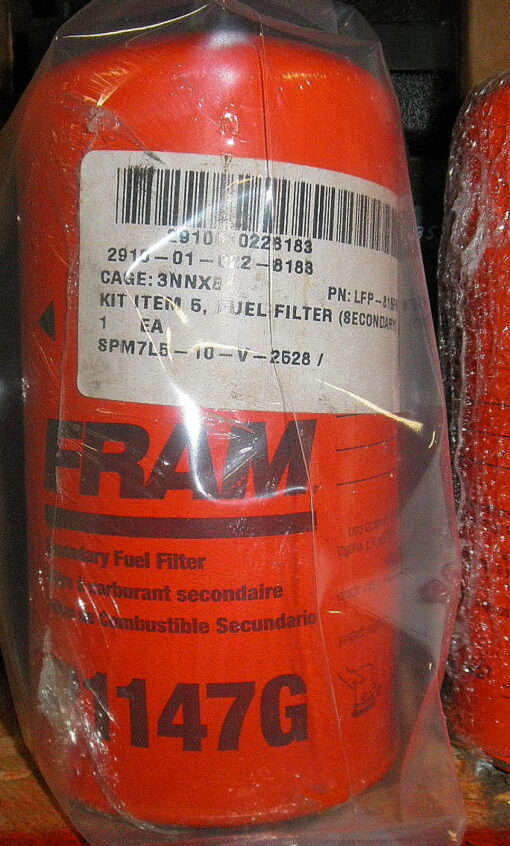 2910-01-022-8183 23530707 Detroit Fuel Filter Water Separator P1147G ...