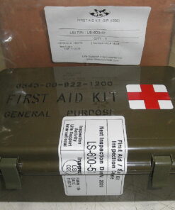 6545-00-922-1200 First Aid Kit, Utility GENERAL PURPOSE FIRST AID KIT Aircrew 1200  PRS1W