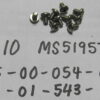 MS51957-41 5305-01-543-2338 5305-00-054-6666 Qty. 10 Machine Screw Oshkosh 7HA980 Raytheon 418293-41 Boeing 112-1052-041 WRD4
