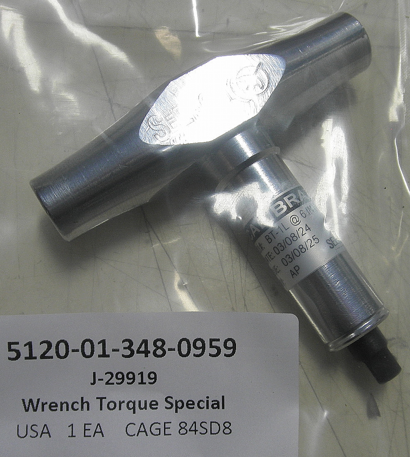 5120-01-348-0959 3376592 J29919 J-29919 Wrench, Torque L6A10