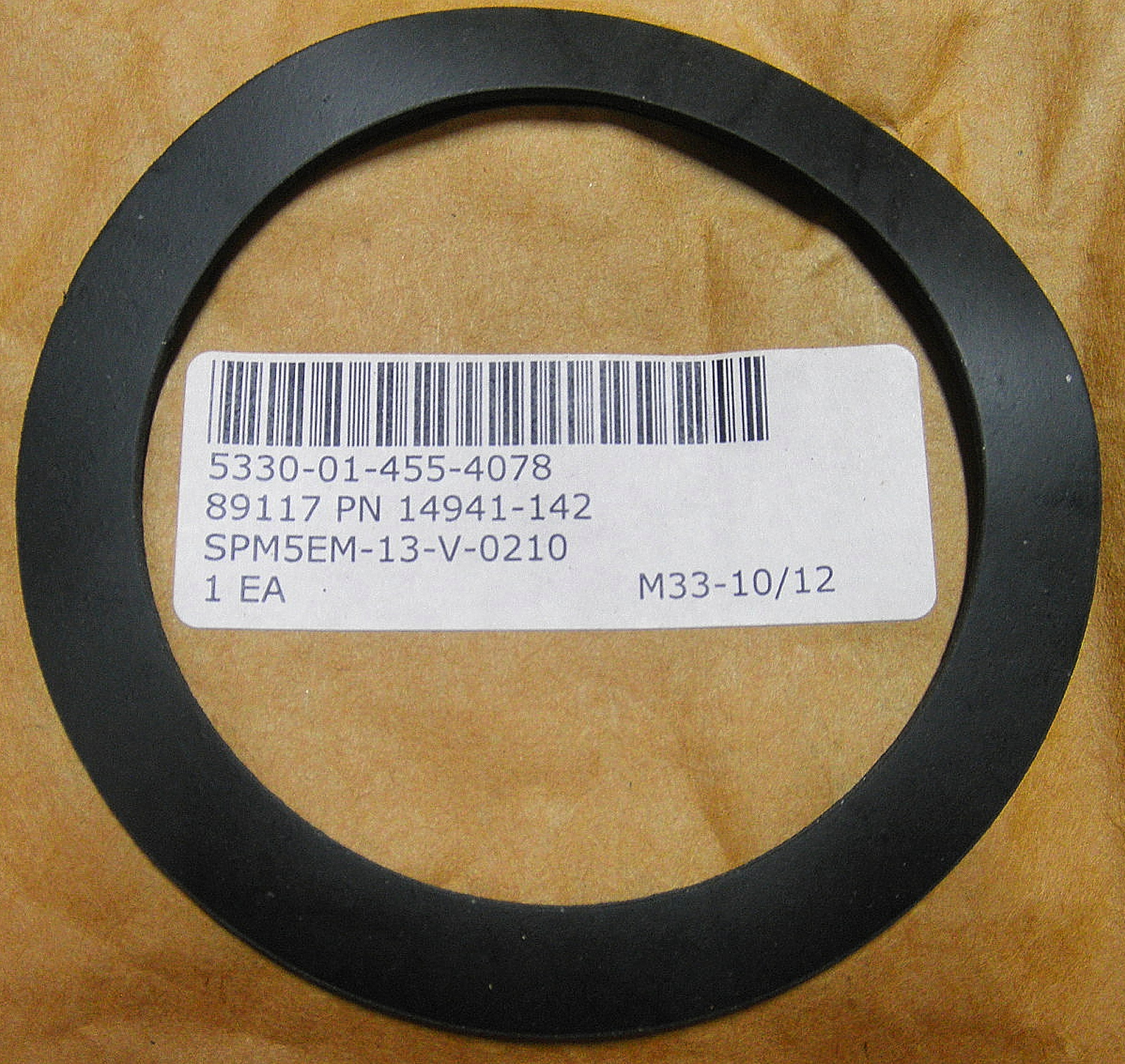 5330-01-455-4078 14841-142 Gasket USN HIPACS L6C10