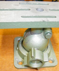 Colbert Panavise 400 Base with 437 Fixture Head. Die Cast Aluminum Vise. Lightly used, undamaged. base measures 4-1/8