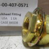 4730-00-407-0571 Bulkhead Fitting Coupling, Pipe Oshkosh EE62452 L6A10