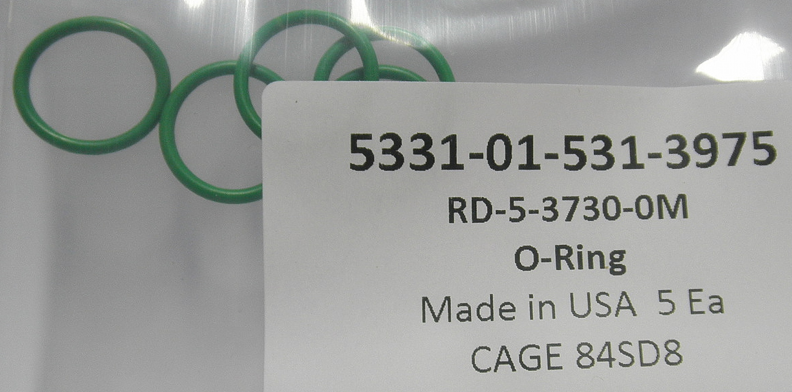 5331-01-531-3975 RD-5-3730-0M RD-5-4017-015 RD-5-4017 Fits JCB 30/926463 Qty. 5 O-Ring WCD6L