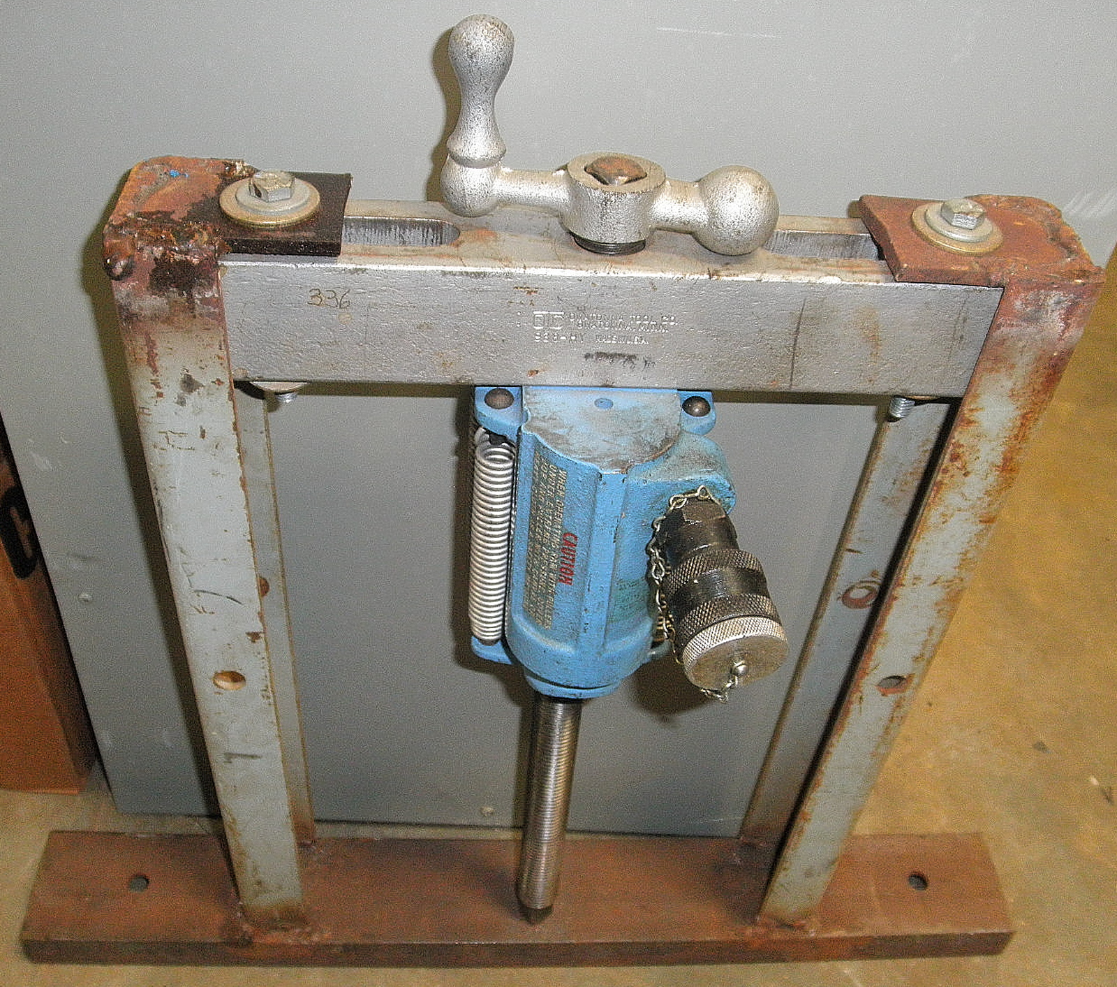 OTC 1063 17-1/2 Ton Hydraulic Push Puller 938-HY 4120 Ram ***READ*** - Image 3