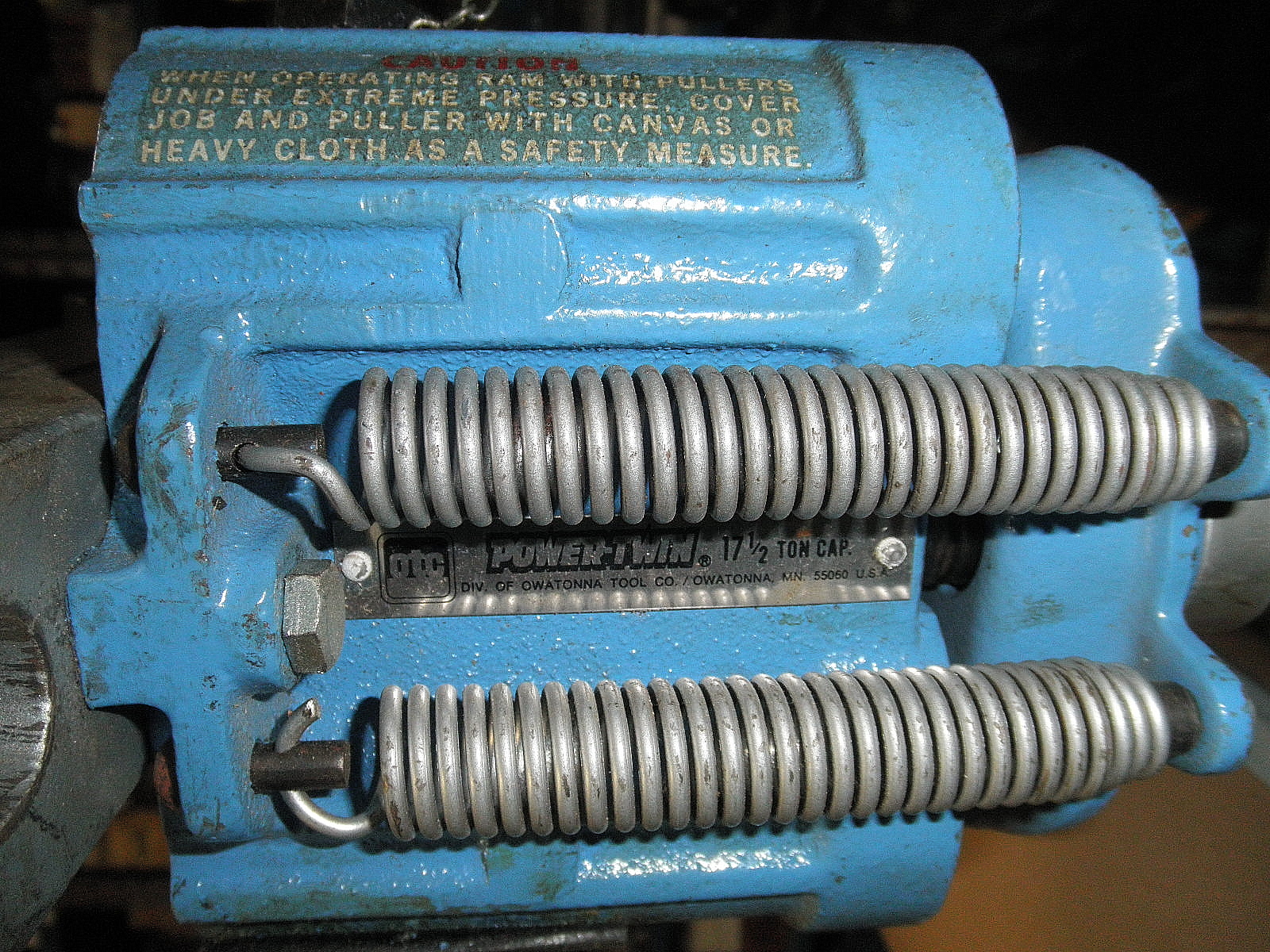 OTC 1063 17-1/2 Ton Hydraulic Push Puller 938-HY 4120 Ram ***READ*** - Image 4