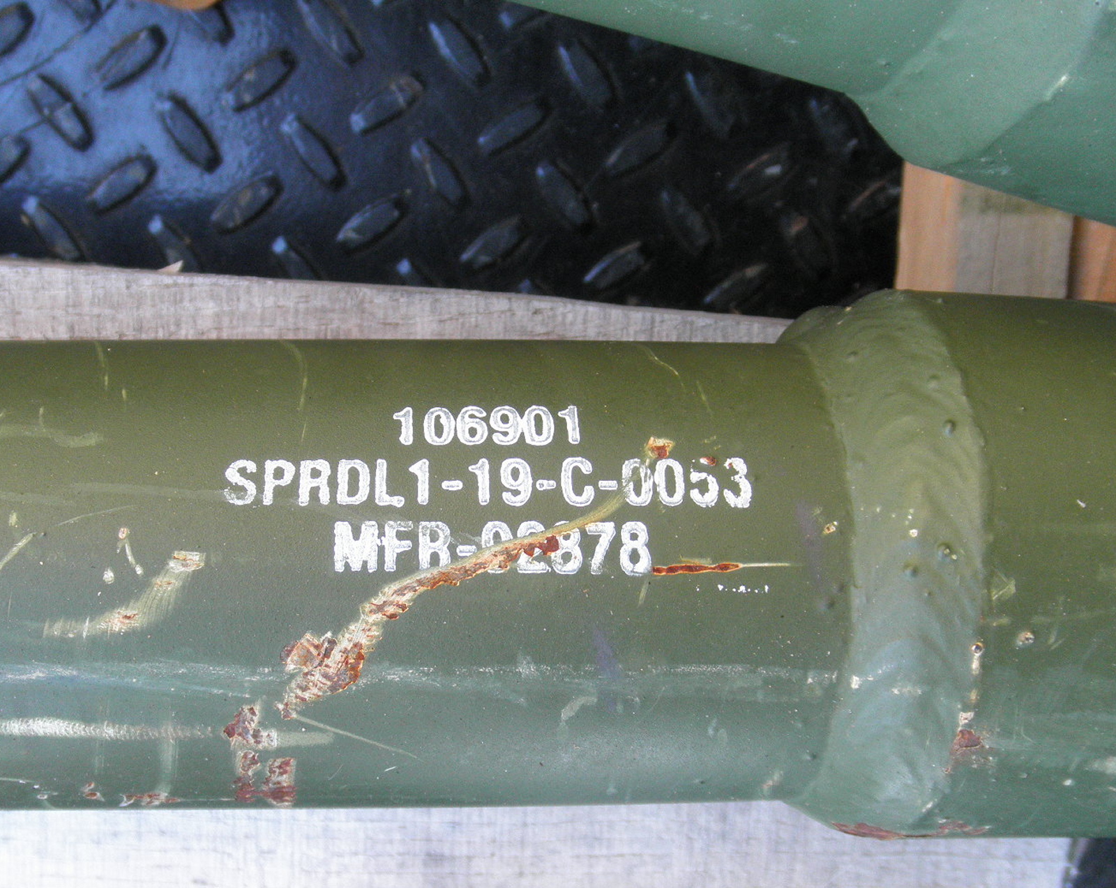 12424566 106900 4910-01-554-7296 Towbar - Image 2