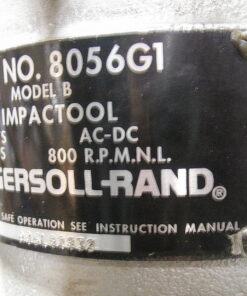 Ingersoll Rand 8056G1 1" Electric Impact 5130-01-087-6840 ***READ*** - Image 5