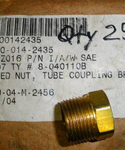  Qty 25 Inverted Flare Coupling Nut. 1/2