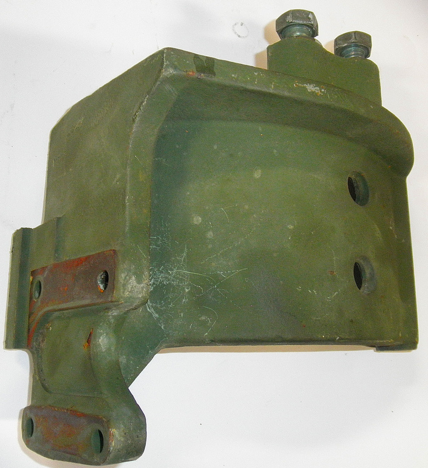 2590-01-443-2208 12414306-001 Bracket, Alternator Replaces 2920-01-390-3590. ***READ*** Removed from Reman crate engine, has light oxidation. Some hardware included. R5B2