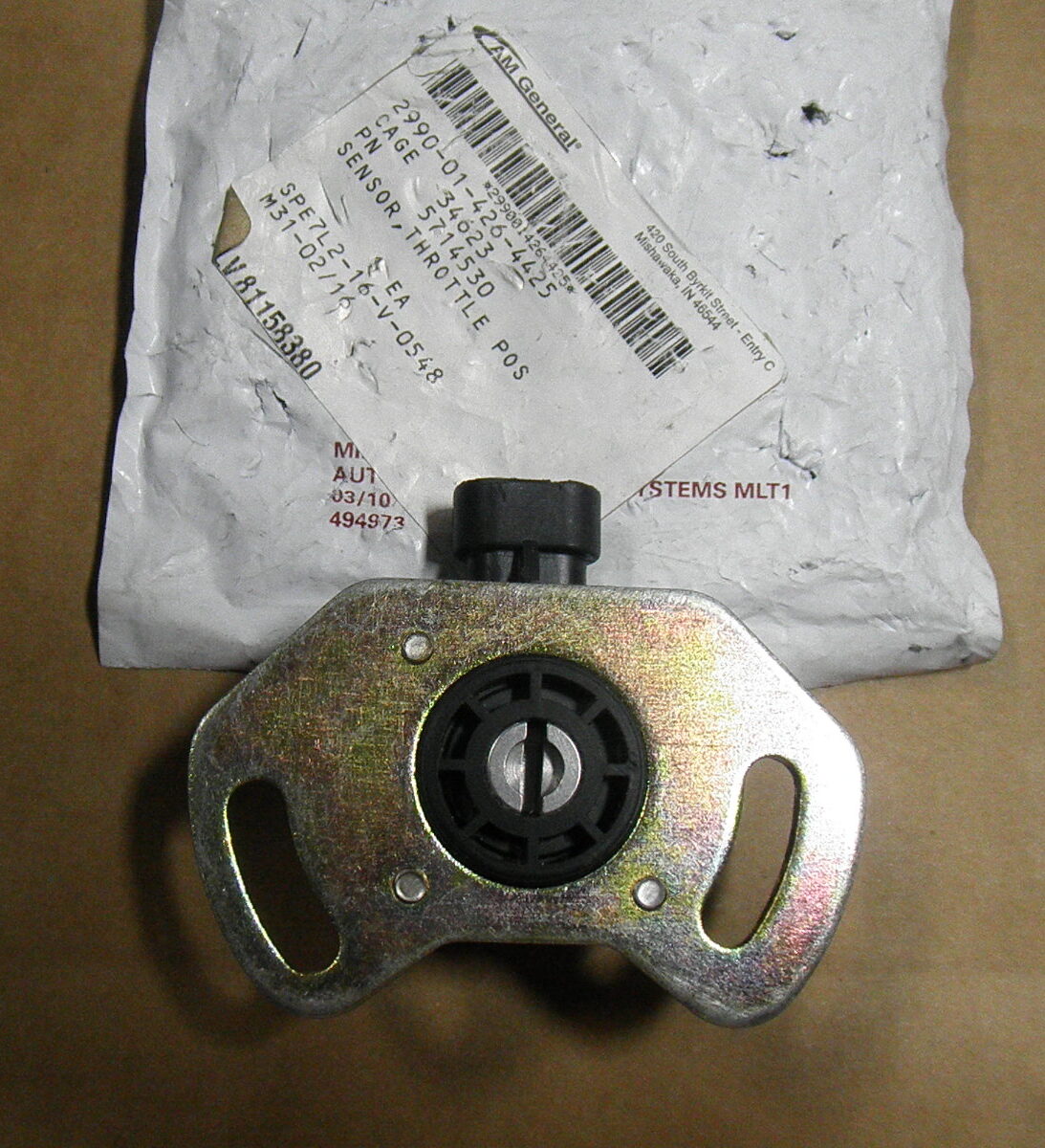 2990-01-426-4425 5714530 Sensor, Throttle Position