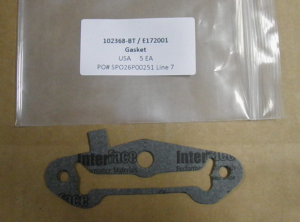 102368-BT E172001 Gasket