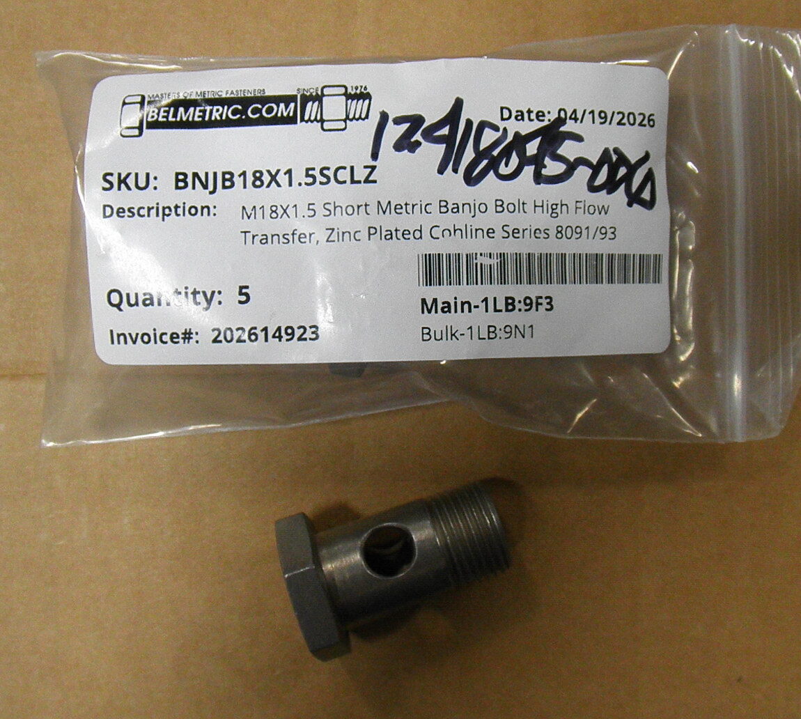 12418045-006 4820-01-454-2028 Banjo Bolt