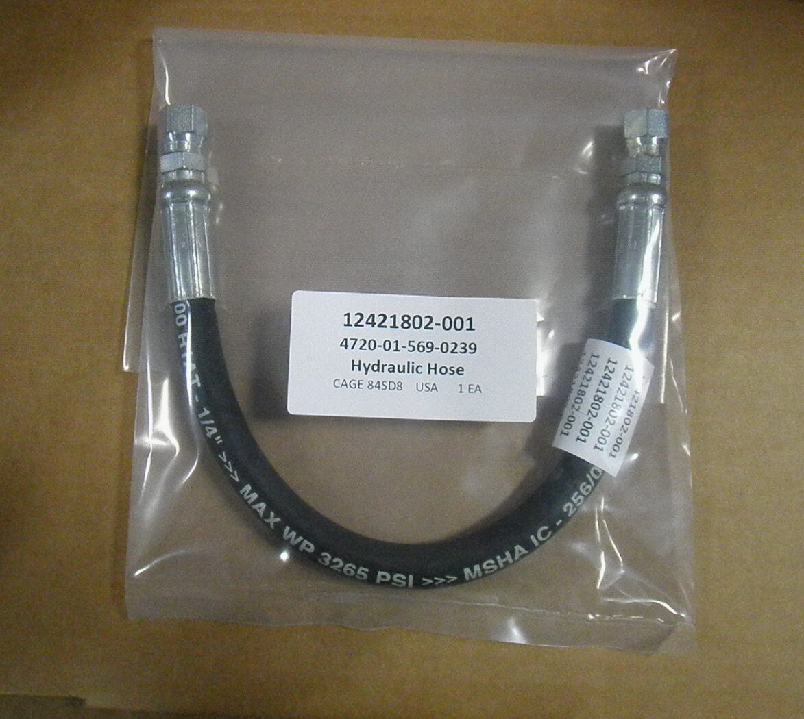 12421802-001 4720-01-569-0239 Hydraulic Hose