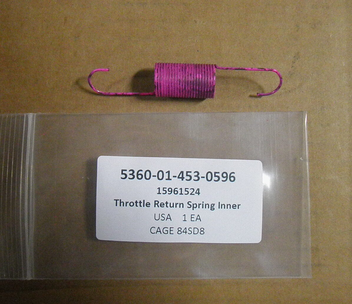 15961524 5360-01-453-0596 Inner Throttle Spring