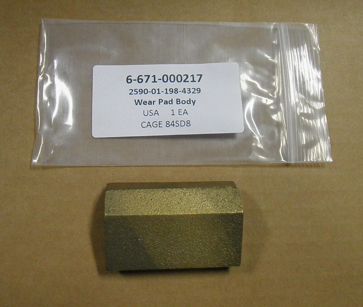 2590-01-198-4329 Wear Pad Body